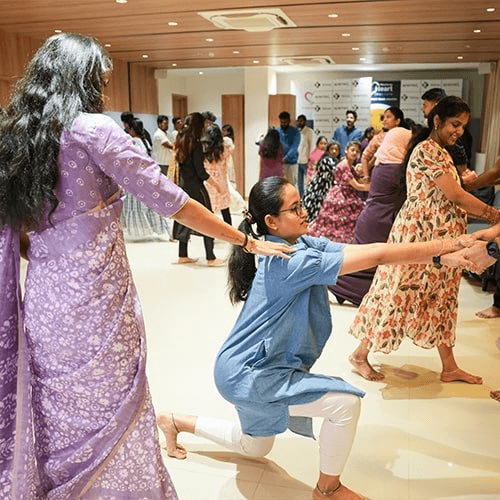 Antenatal movement coaching session at Birthwave